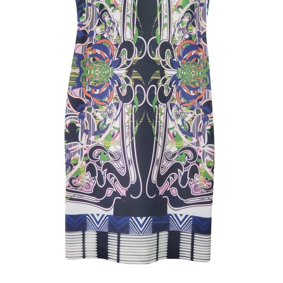 Clover Canyon Scarf Wrap Scuba Bodycon Dress, Sz M, NWOT - Picture 8 of 12